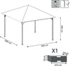 GREX---gazebo-da-giardino-3x3-in-metallo-Antracite-Milani-Home