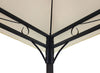 GREX---gazebo-da-giardino-3x4-in-metallo-nero-telo-beige-senza-doppio-tetto-Antracite-Milani-Home