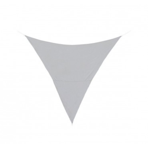 Vela Ombreggiante Triangolare poliestere con anelli in acciaio zincato.