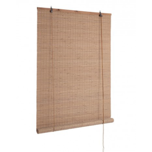Tende salamanca oscurante in bamboo, barre in legno, filo di poliestere