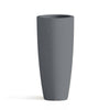 Vaso Cromia Stilo rotondo e alto tinta unita per esterno ed interno Made in Italy