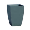 Vaso Cromia Prisma quadrato decorazione in resina Made in Italy da h 50 cm