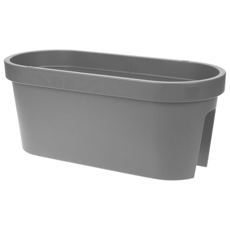 Vaso fioriera da balcone rettangolare per ringhiera da esterno per fiori e piante