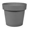Vaso Cromia Gemma per piante decorazione tinta unita in resina Made in Italy
