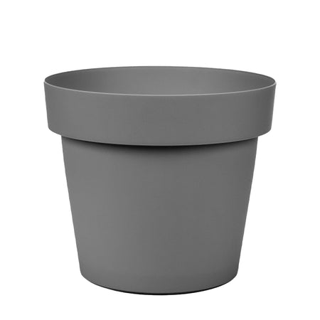 Vaso Cromia Gemma per piante decorazione tinta unita in resina "Made in Italy"