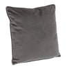Cuscino Artemis in poliestere color Grigio Scuro decorazione natalizia per sedie e poltrone