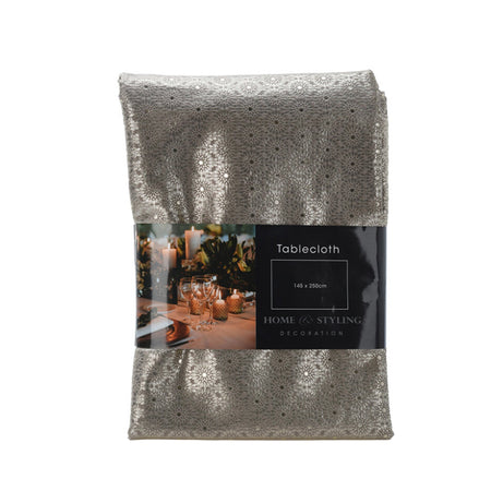 Tovaglia natalizia in tessuto per tavola di Natale e festività 145 x 250 cm