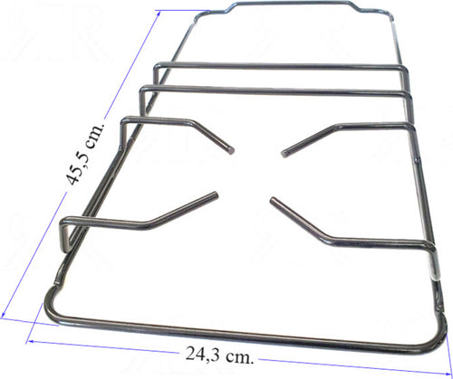 GRIGLIA 1 FUOCO + VUOTO PIASTRA ELETTRICA PIANO COTTURA FRANKE 45,5 X 24,3 CM Casa e cucina/Grandi elettrodomestici/Accessori e parti di ricambio/Ricambi e accessori per piani cottura/Griglie per piani cottura Rossi Ricambi - Venetico Marina, Commerciovirtuoso.it