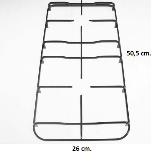 GRIGLIA 2 FUOCHI PER CUCINA A GAS LOFRA 50,5 X 26 cm. Casa e cucina/Grandi elettrodomestici/Accessori e parti di ricambio/Ricambi e accessori per piani cottura/Griglie per piani cottura Rossi Ricambi - Venetico Marina, Commerciovirtuoso.it