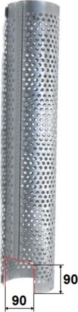 Griglia antiscottatura marmitta Ø 130mm altezza 830mm