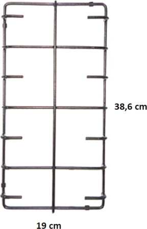 Griglia cucina franke in piattina nera opaca 2 fuochi cm 38,6 x 19- 1982208 Casa e cucina/Grandi elettrodomestici/Accessori e parti di ricambio/Ricambi e accessori per piani cottura/Griglie per piani cottura Rossi Ricambi - Venetico Marina, Commerciovirtuoso.it
