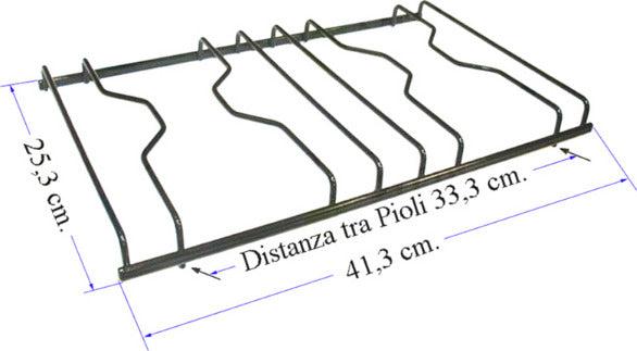 Griglia cucina gas Areilos Xper 2 fuochi nera lucida 41,3 x 25.3 cm Casa e cucina/Grandi elettrodomestici/Accessori e parti di ricambio/Ricambi e accessori per piani cottura/Griglie per piani cottura Rossi Ricambi - Venetico Marina, Commerciovirtuoso.it