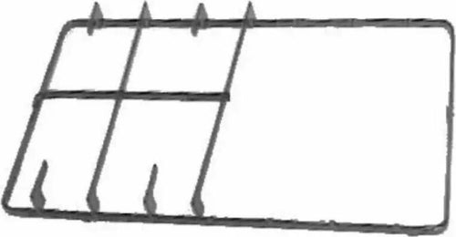 Griglia-cucina-gas-Rex-Zanussi-Zoppas-Castor-1-fuoco-+-piastra-45,8-x-26,4-cm