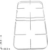 Griglia-cucina-in-acciaio-2-fuochi-Nardi-Jollinox-44,9-X-24,5-CM