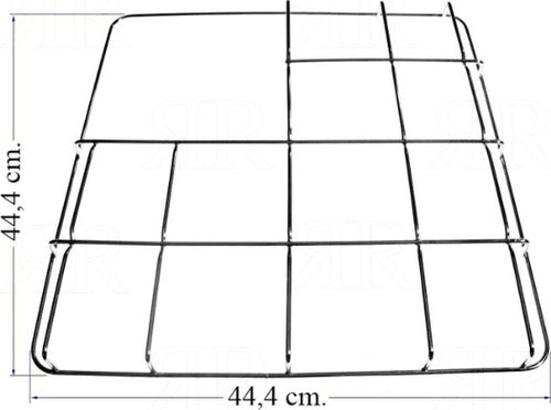GRIGLIA CUCINA IN ACCIAIO CROMATO 3 FUOCHI + PIASTRA ELETTRICA PIANO COTTURA STAR 44,4 X 44,4 CM Casa e cucina/Grandi elettrodomestici/Accessori e parti di ricambio/Ricambi e accessori per piani cottura/Griglie per piani cottura Rossi Ricambi - Venetico Marina, Commerciovirtuoso.it