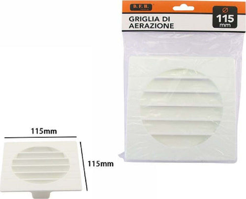 Griglia Di Ventilazione Quadrata Plastica 115mm Aspirazione Aria Aerazione 71399 Casa, arredamento e bricolage > Bricolage e fai da te > Griglie Trade Shop italia - Napoli, Commerciovirtuoso.it
