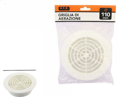 Griglia Di Ventilazione Rotonda Diametro 110mm Aspirazione Aria Aerazione 71398 Casa, arredamento e bricolage > Bricolage e fai da te > Griglie Trade Shop italia - Napoli, Commerciovirtuoso.it