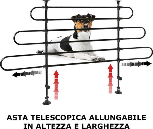 Griglia-Divisorio-Auto-per-Cani-Protezione-Universale-per-Trasporto-Animali