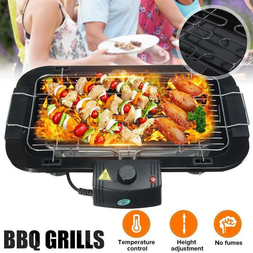 Griglia Elettrica 2000 W Barbecue Grill Bistecchiera Bbq Giardino Q-bbq6 Jy-06 Casa e cucina/Elettrodomestici per la cucina/Piastre e griglie elettriche/Piastre Trade Shop italia - Napoli, Commerciovirtuoso.it