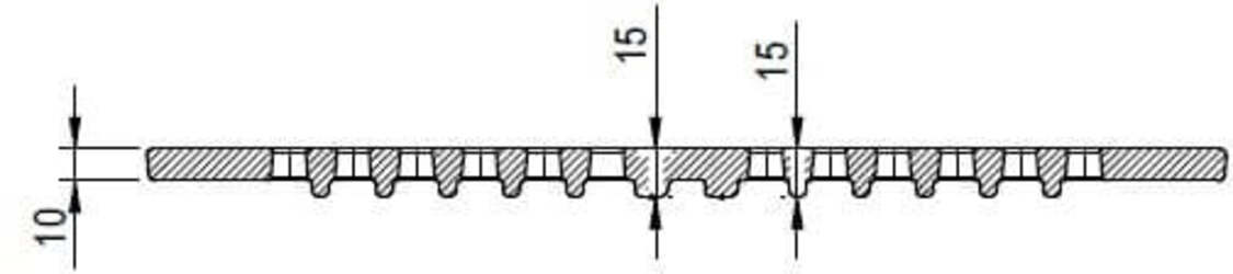 Griglia In Ghisa 340X248mm Stufe a Pellet 14810020