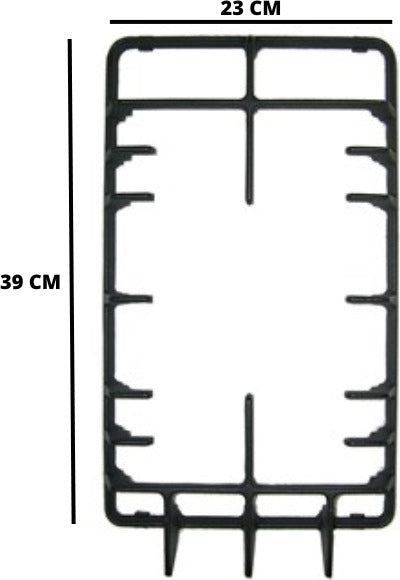 Griglia in ghisa smaltata centrale piano cottura franke 39 x 23 cm Casa e cucina/Grandi elettrodomestici/Accessori e parti di ricambio/Ricambi e accessori per piani cottura/Griglie per piani cottura Rossi Ricambi - Venetico Marina, Commerciovirtuoso.it