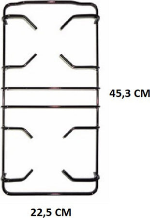 GRIGLIA IN PIATTINA SMALTATA PIANO COTTURA FRANKE ARMONIA 45,3 X 22,5 CM Casa e cucina/Grandi elettrodomestici/Accessori e parti di ricambio/Ricambi e accessori per piani cottura/Griglie per piani cottura Rossi Ricambi - Venetico Marina, Commerciovirtuoso.it