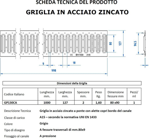 Griglia-Scolo-Acqua-Piovana-in-Acciaio-Zincato-A15-100x13-cm.