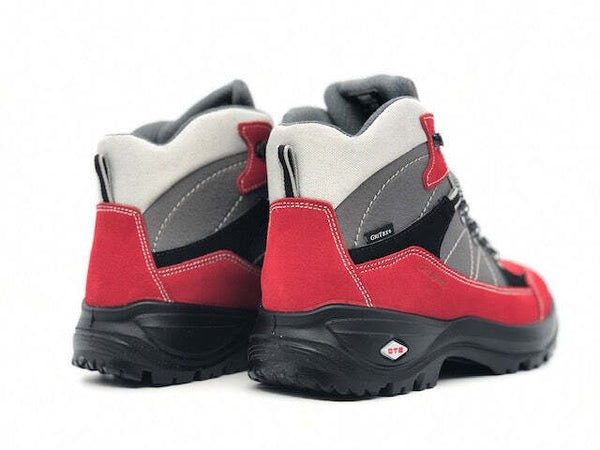 GRISPORT Trekking alto Grigio e Rosso
