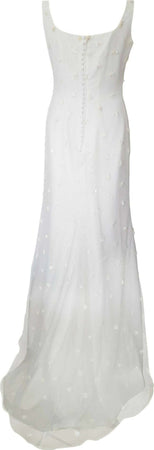 Gritti Spose Atelier Abito Da Sposa Bianco Avorio Ricamato Scollo Quadrato Vestito Da Sposa Bianco Tulle Ricamato Applicazioni A Perline Moda/Donna/Abbigliamento/Vestiti/Sposa Ideart - Valdilana, Commerciovirtuoso.it