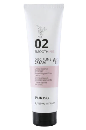 Crema Lisciante Anticrespo Puring Smoothing Discipline – Con Cheratina e Olio d’Oliva, Capelli Lisci Morbidi e Luminosi