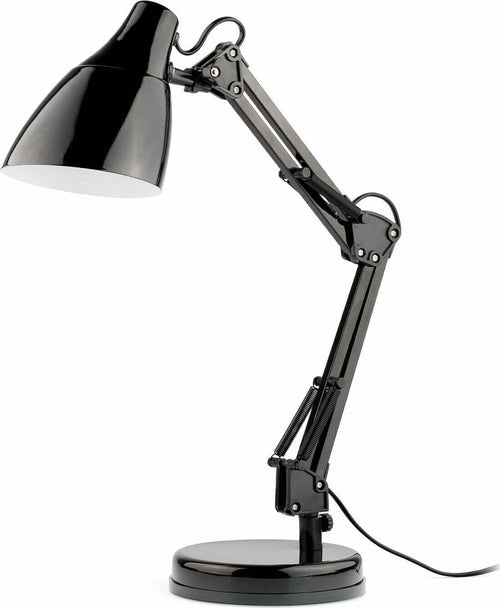 GRU Lampada da lettura nera Illuminazione/Illuminazione per interni/Illuminazioni per pareti/Lampade da lettura Led Mall Home - Napoli, Commerciovirtuoso.it