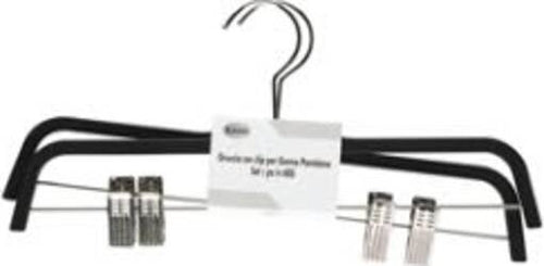 Grucce - antiscivolo - 37 x 0 6 cm - nero - King Collection - conf. 2 pezzi Casa e cucina/Arredamento/Ingresso/Appendiabiti Eurocartuccia - Pavullo, Commerciovirtuoso.it