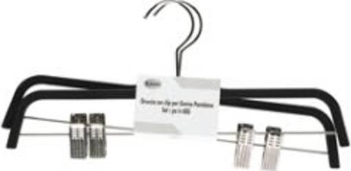 Grucce - antiscivolo - 37 x 0 6 cm - nero - King Collection - conf. 2 pezzi Casa e cucina/Arredamento/Ingresso/Appendiabiti Eurocartuccia - Pavullo, Commerciovirtuoso.it