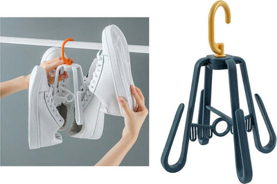 Gruccia Per Scarpe Pieghevole Portascarpe Appendino Gancio Multifunzionale Casa e cucina/Organizzazione interni/Organizzazione guardaroba/Grucce e appendini/Grucce Trade Shop italia - Napoli, Commerciovirtuoso.it