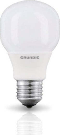 Grundig-Lampadina-a-Risparmio-Energetico-Forma-Compact-8W-E27-luce-calda
