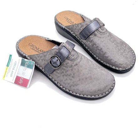 GRUNLAND Ciabatta Chiusa Donna Dafa Grigio
