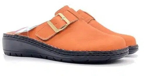GRUNLAND Ciabatta Chiusa Donna Dafa Mattone