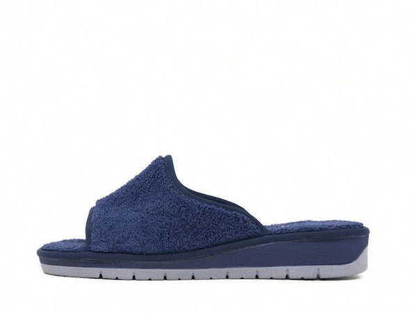 GRUNLAND Ciabatta Dola Donna in Spugna Blu