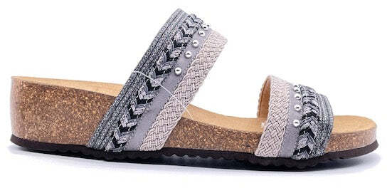 GRUNLAND Ciabatta Donna aperta Memi Canna di Fucile