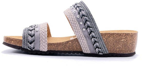 GRUNLAND Ciabatta Donna aperta Memi Canna di Fucile