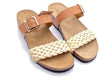 GRUNLAND Ciabatta Donna Memi Cuoio
