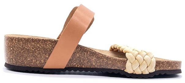 GRUNLAND Ciabatta Donna Memi Cuoio
