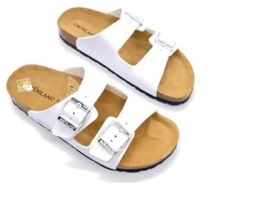 GRUNLAND Ciabatta Donna Sara Bianco