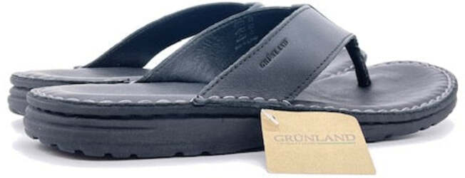 GRUNLAND Ciabatta Infradito Uomo Lapo Nero
