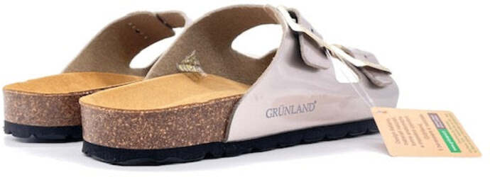 GRUNLAND Ciabatta Sara Due Fibbie Bronzo
