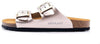 GRUNLAND Ciabatta Sara Due Fibbie Bronzo