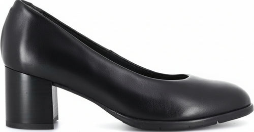 Grunland-decolté-AMMA-in-pelle-nero-SC-4122