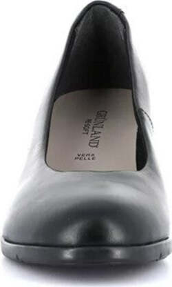 Grunland-decolté-AMMA-in-pelle-nero-SC-4122
