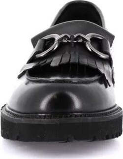 Grunland-mocassino-donna-Aure-in-pelle-nero-con-nappine-SC4225