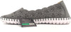 GRUNLAND Mocassino donna MAGI forato grigio